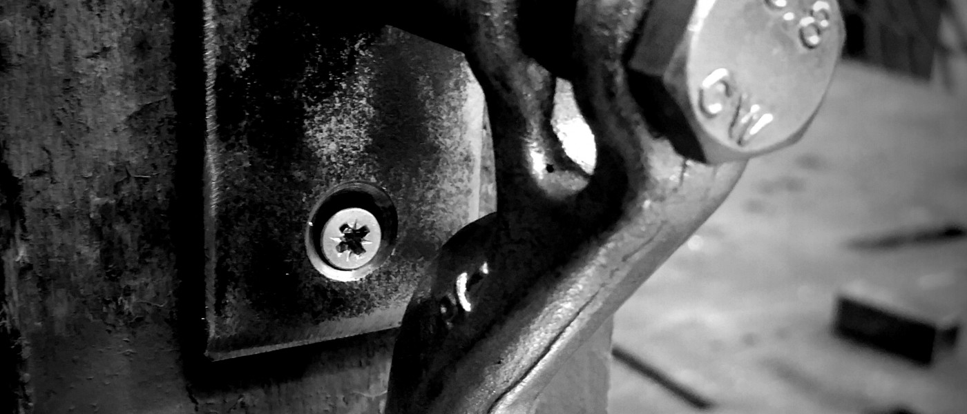 Latest work, industrial style hooks, vintage hooks.
